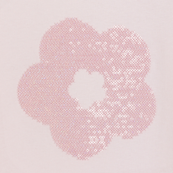 تيشيرت وردي بأكمام قصيرة...